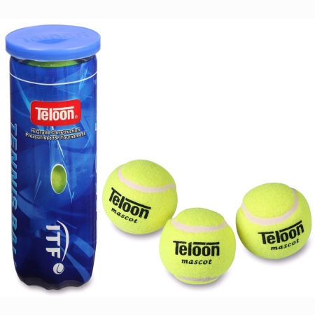 Купить Мяч для большого тенниса Teloon 616Т Р3  (3 шт) в Барабинске 