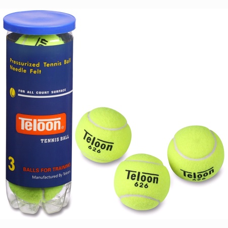 Купить Мяч для большого тенниса Teloon 626Т Р3  (3 шт) в Барабинске 