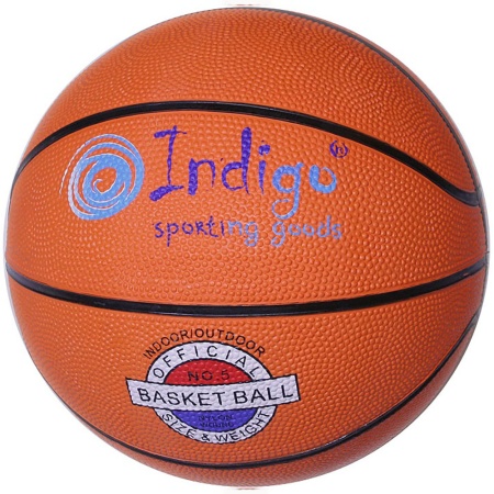 Купить Мяч баскетбольный Indigo №5 в Барабинске 