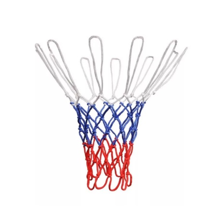 Купить Сетка баскетбольная, Д 3,5 мм, «Триколор», цветная в Барабинске 