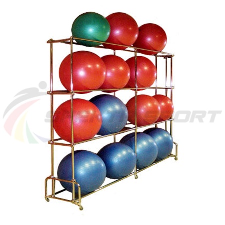 Купить Стеллаж для гимнастических мячей 16 шт в Барабинске 