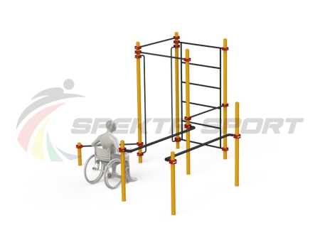 Купить Спортивный комплекс для инвалидов-колясочников WRK-D18_76mm в Барабинске 