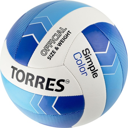 Купить Мяч волейбольный Torres Simple Color любительский р.5 в Барабинске 